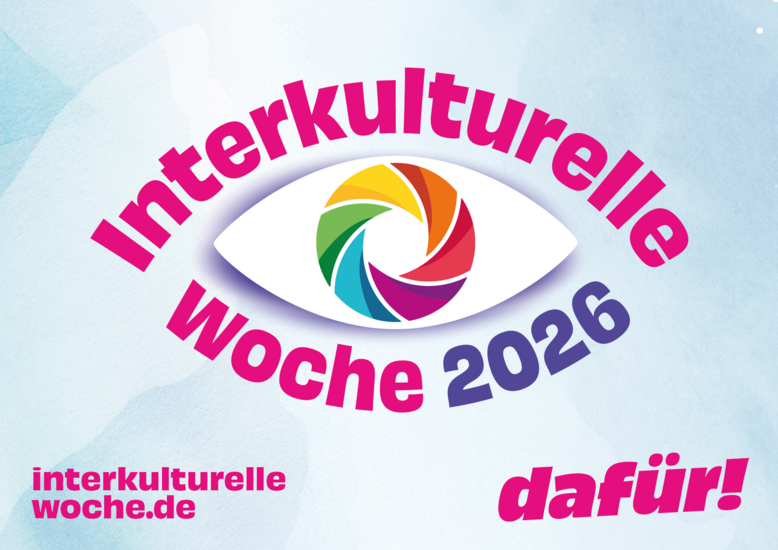 Titelbild der Interkulturellen Woche 2026 © Ökumenischer Vorbereitungsausschuss zur Interkulturellen Woche Titelbild der Interkulturellen Woche 2026